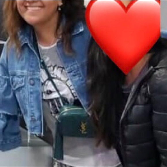 YSL Lou Matelassé Green leather belt bag - Picture 5 of 6